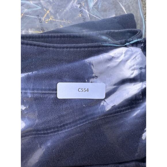 D. Jeans Skinny Ankle Women's size 4 Gray Black Denim Jeans Stretch C554 - Picture 12 of 12